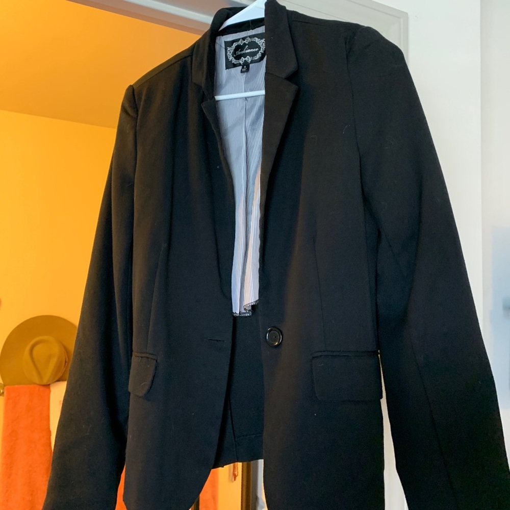 Black blazer